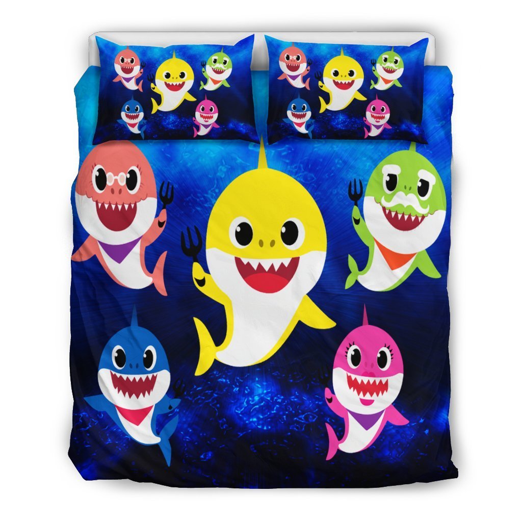Baby Shark Duvet Cover Bedding Set
