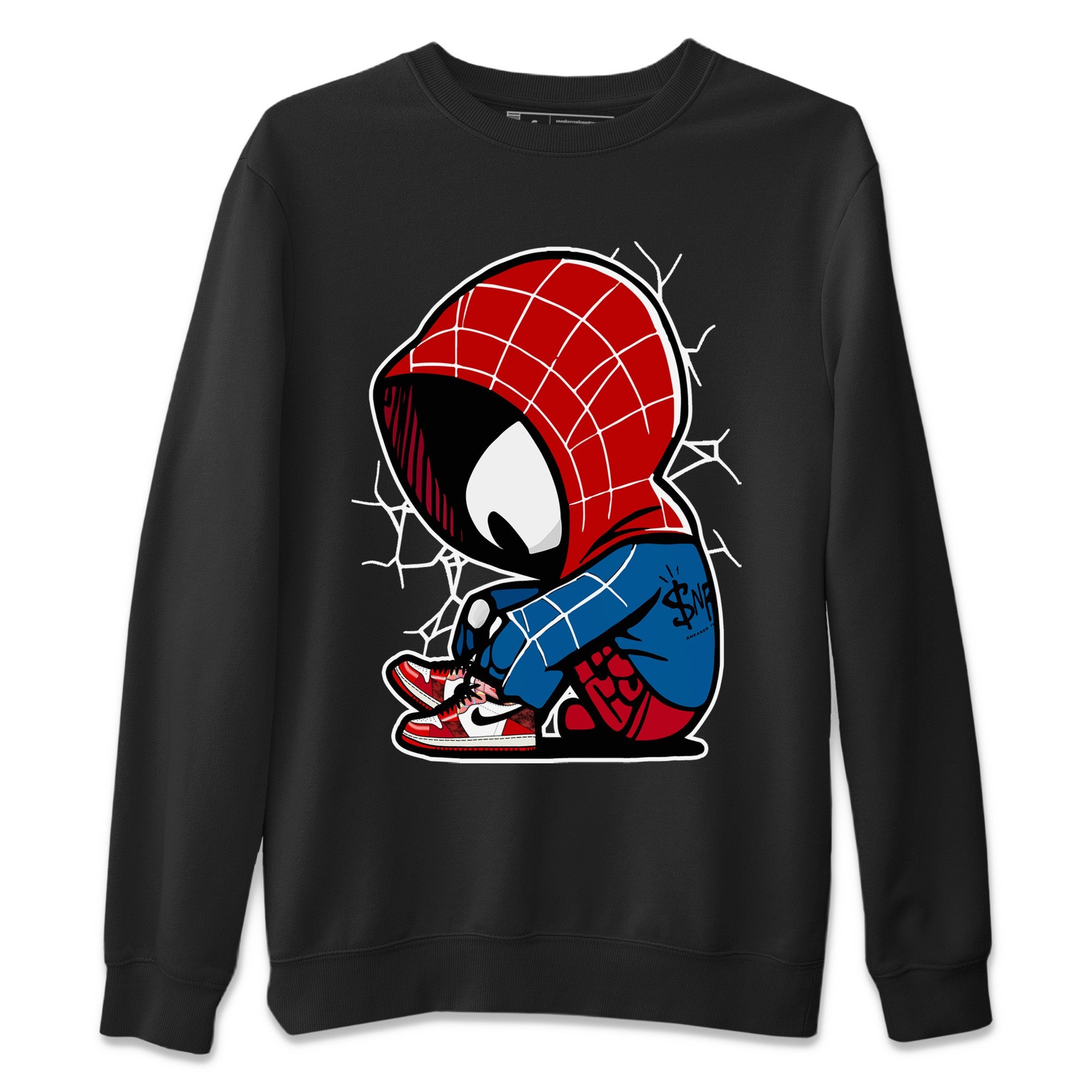 Baby Spider Unisex Sweater – Air Jordan 1 Spider Man, Sneakers Matching Sweater