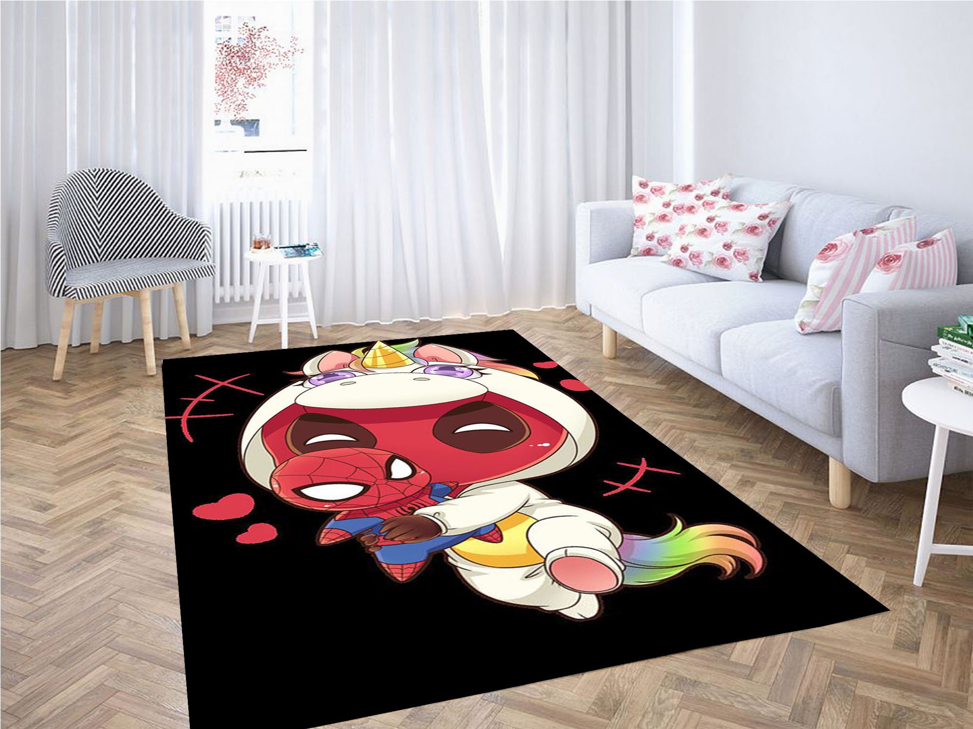 Baby Spidermen Wallpaper Carpet Rectangle Rug