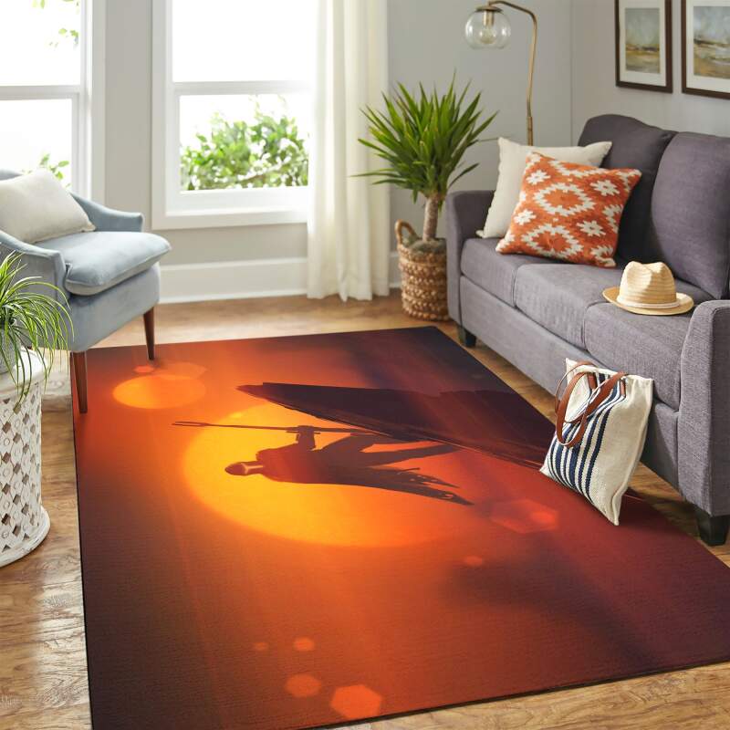 Baby Yoda Gloaming Carpet Floor Area Rectangle Rug