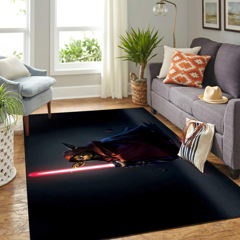Baby Yoda Star War Carpet Floor Area Rectangle Rug