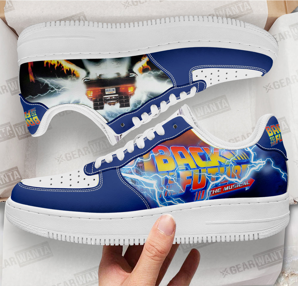Back To The Future Custom Air Sneakers