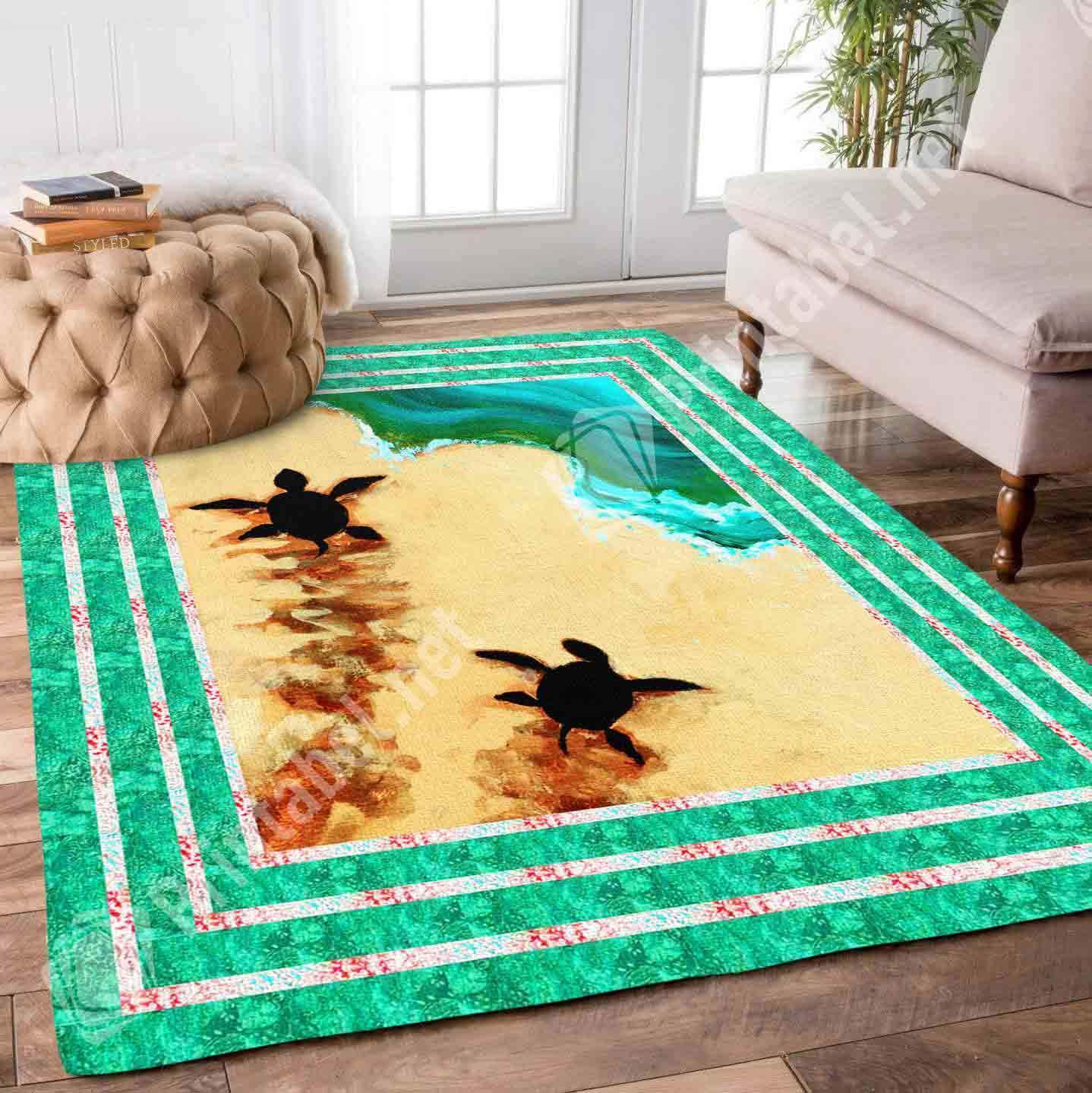 Back To The Sea B15n4 Limited Edition Rectangle Rug