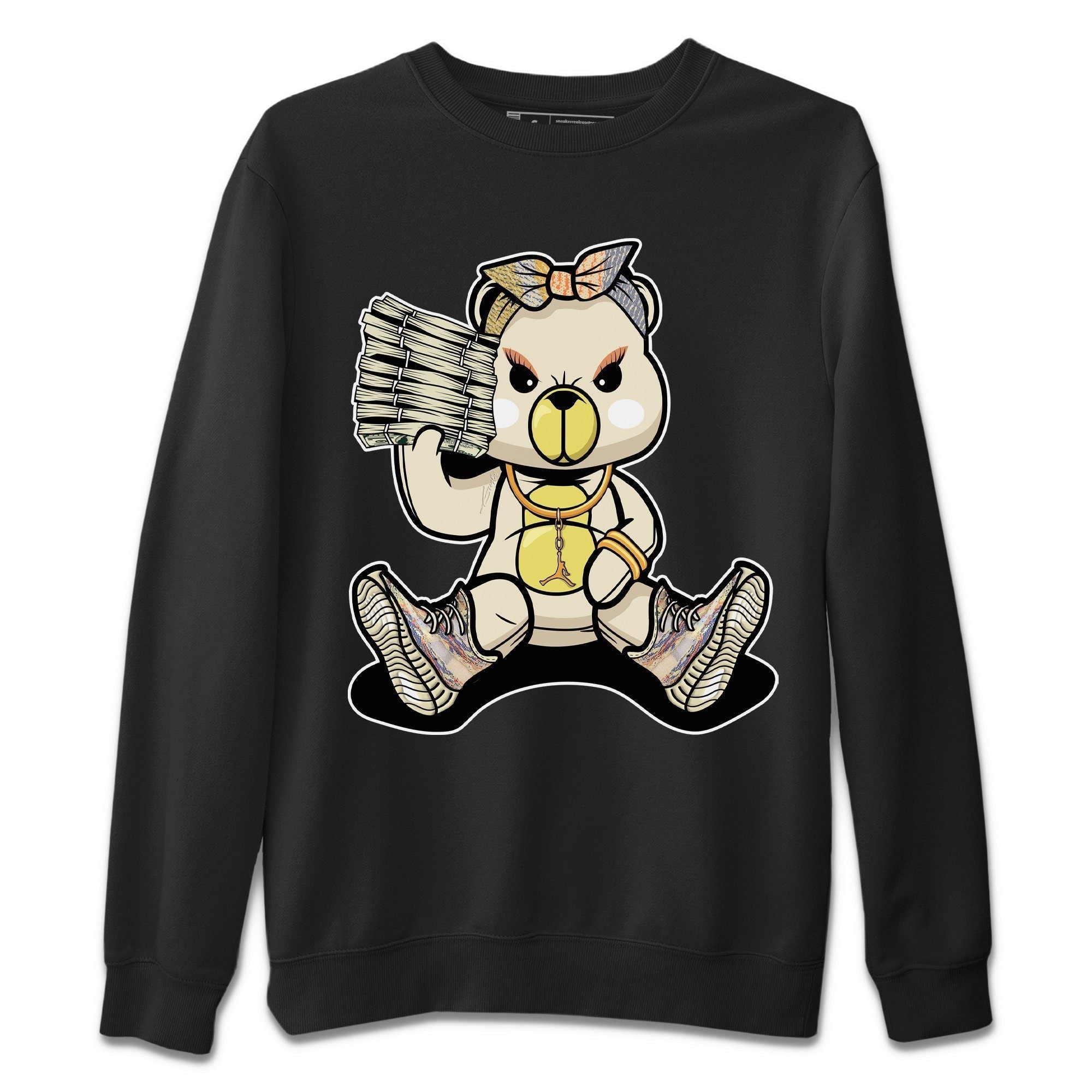 Bad Baby Bear Unisex Sweater – Yeezy 350 MX Oat, Sneakers Matching Sweater
