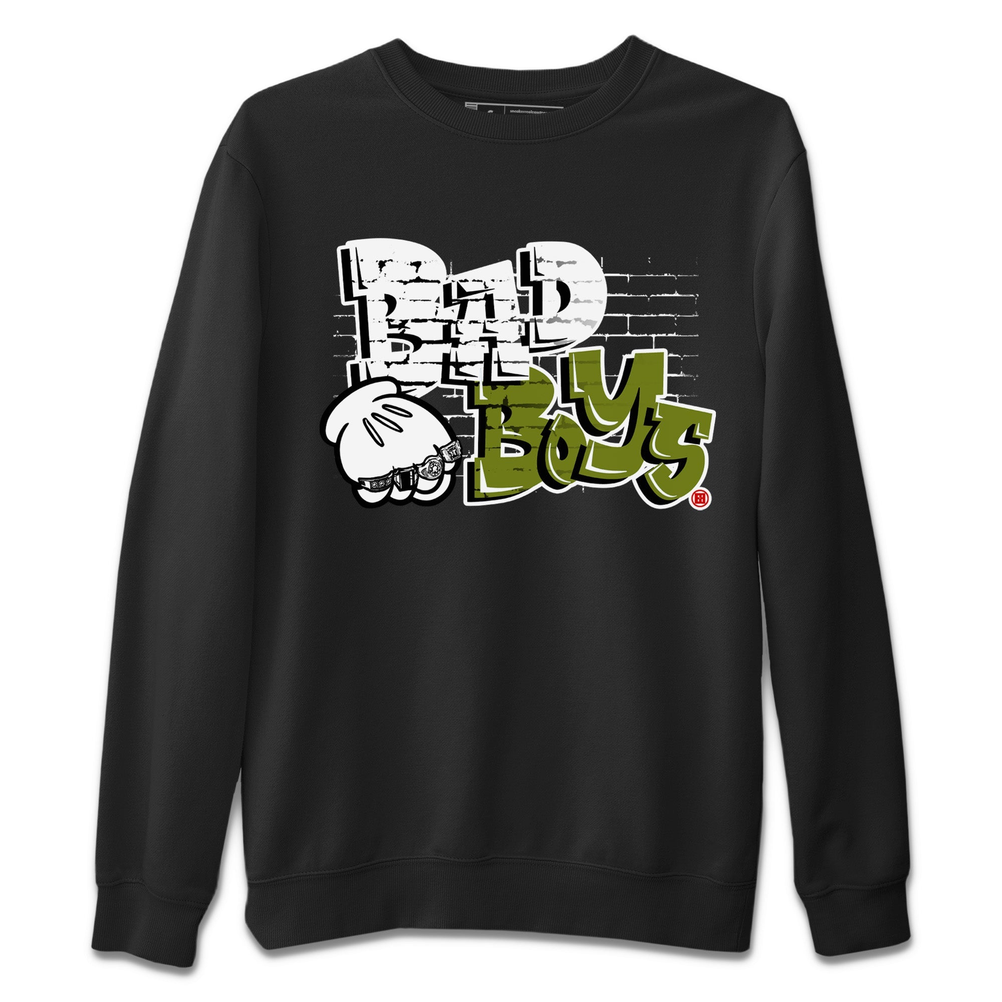 Bad Boys Unisex Sweater – Air Jordan 1 Travis Scott Olive, Sneakers Matching Sweater
