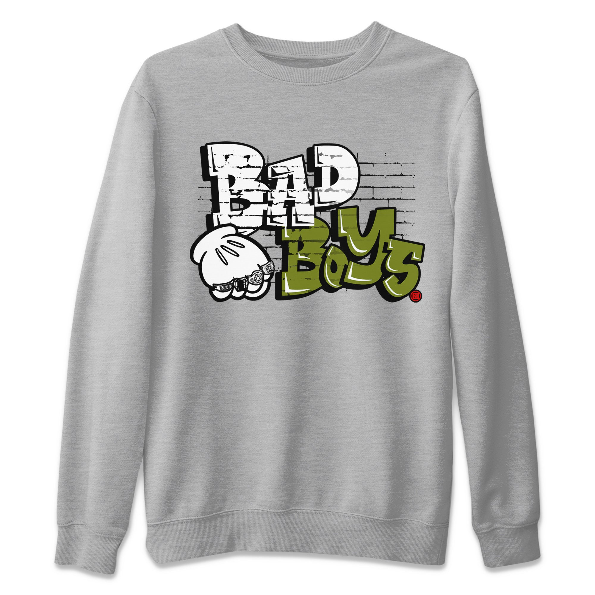 Bad Boys Unisex Sweater – Air Jordan 1 Travis Scott Olive, Sneakers Matching Sweater