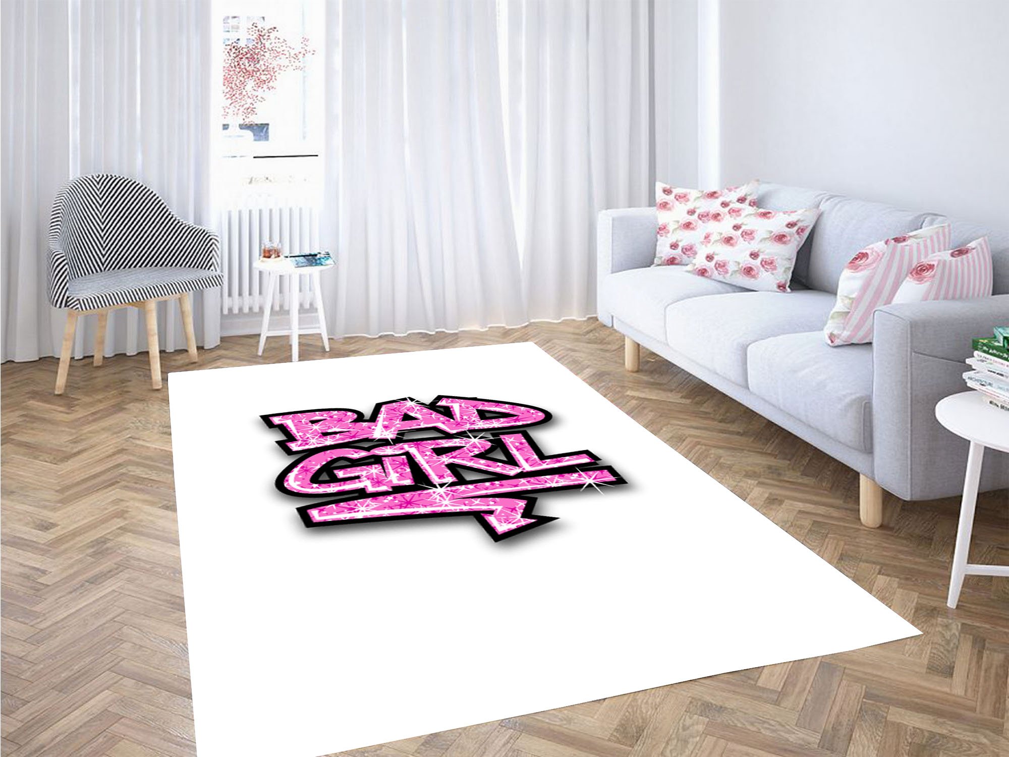 Bad Girl Fashion Nova Carpet Rectangle Rug