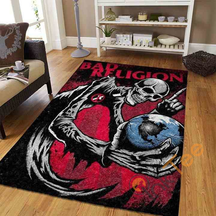 Bad Religion Area Rectangle Rug