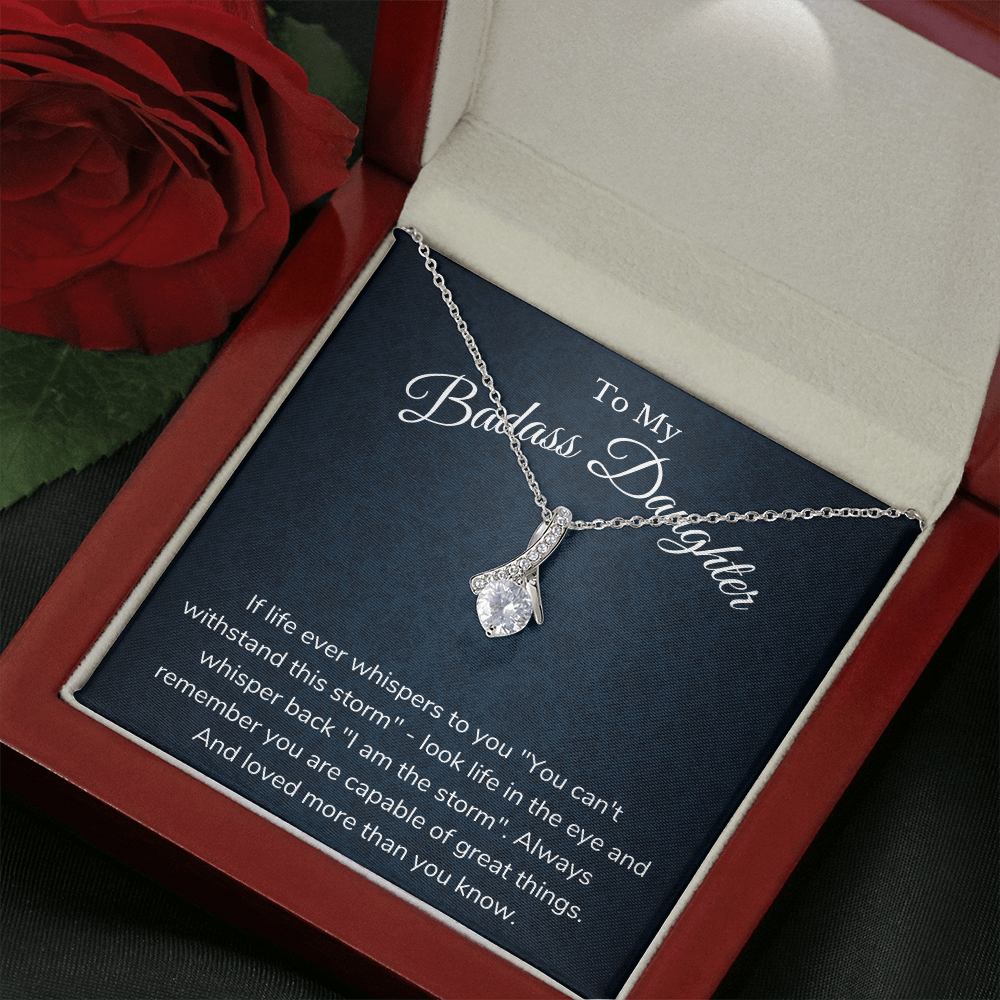 Badass Daughter Alluring Beauty Necklace