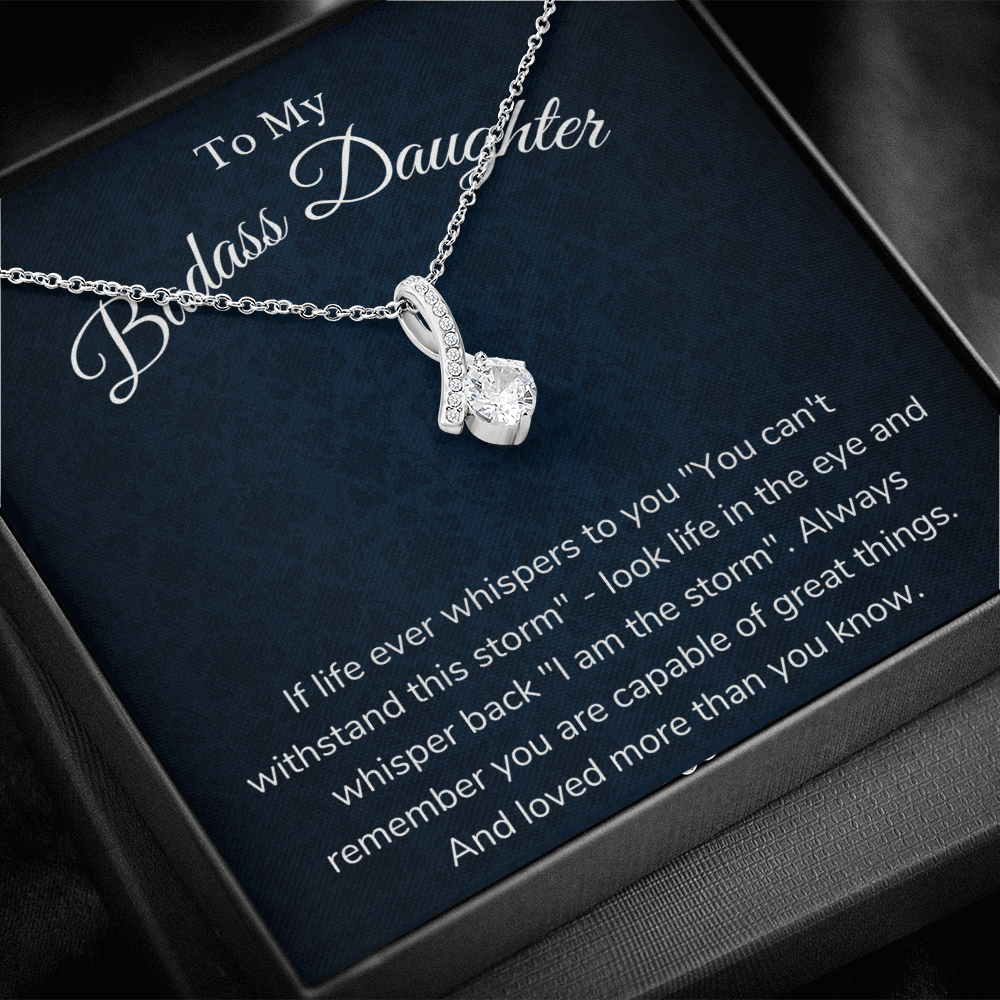 Badass Daughter Alluring Beauty Necklace