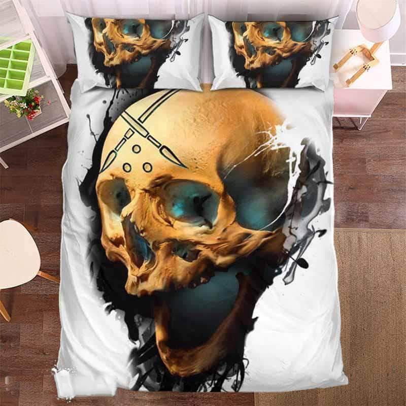 Badass Kull 3D Customized Duvet Cover Bedding Set