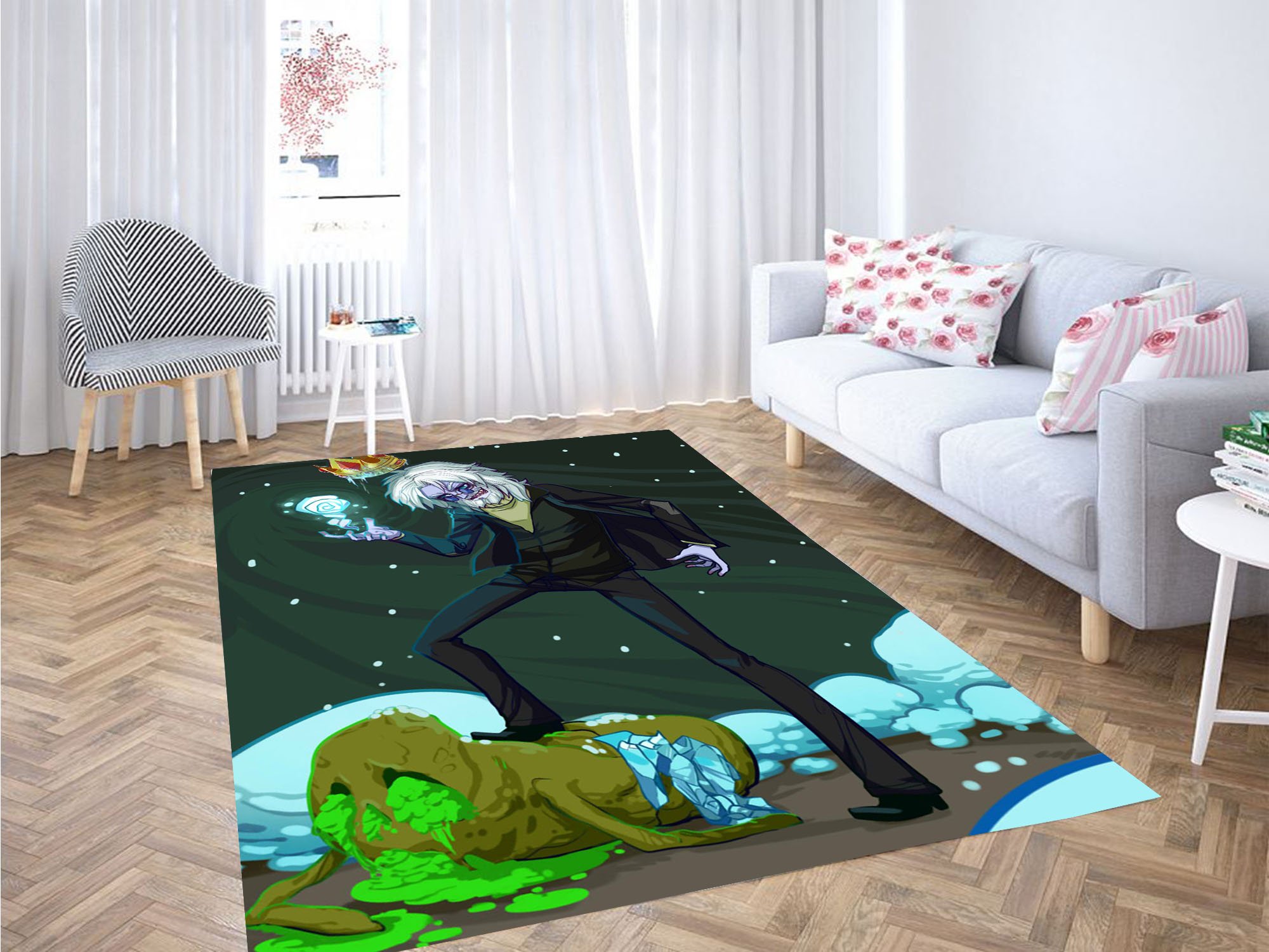Badass Simon Adventure Time Carpet Rectangle Rug