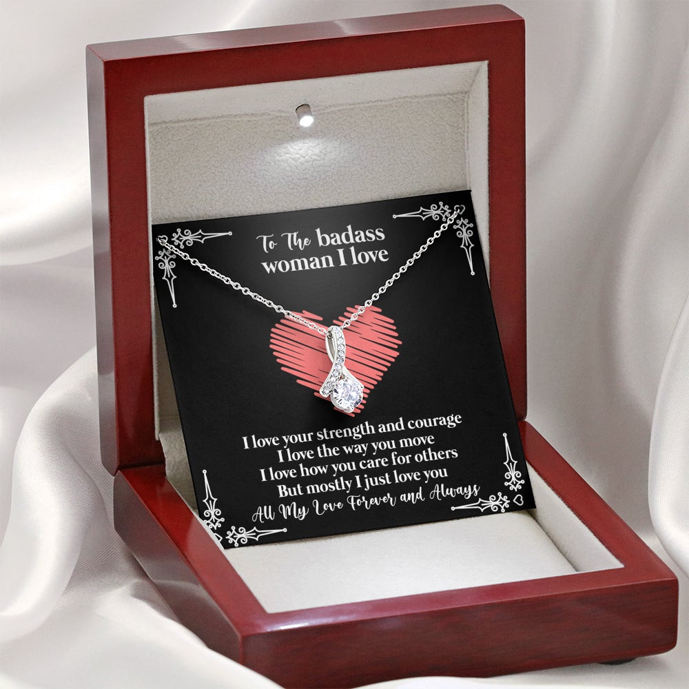 Badass Woman I Love – Alluring Beauty Necklace