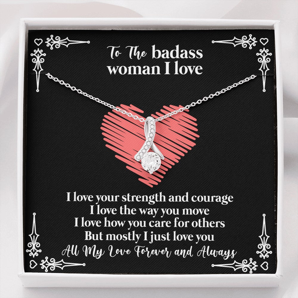Badass Woman I Love – Alluring Beauty Necklace