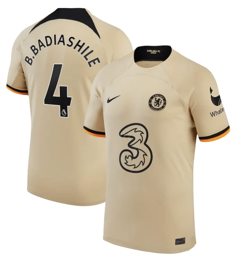 Badiashile 4 Chelsea 2022/23 Third Soccer Jersey – Men
