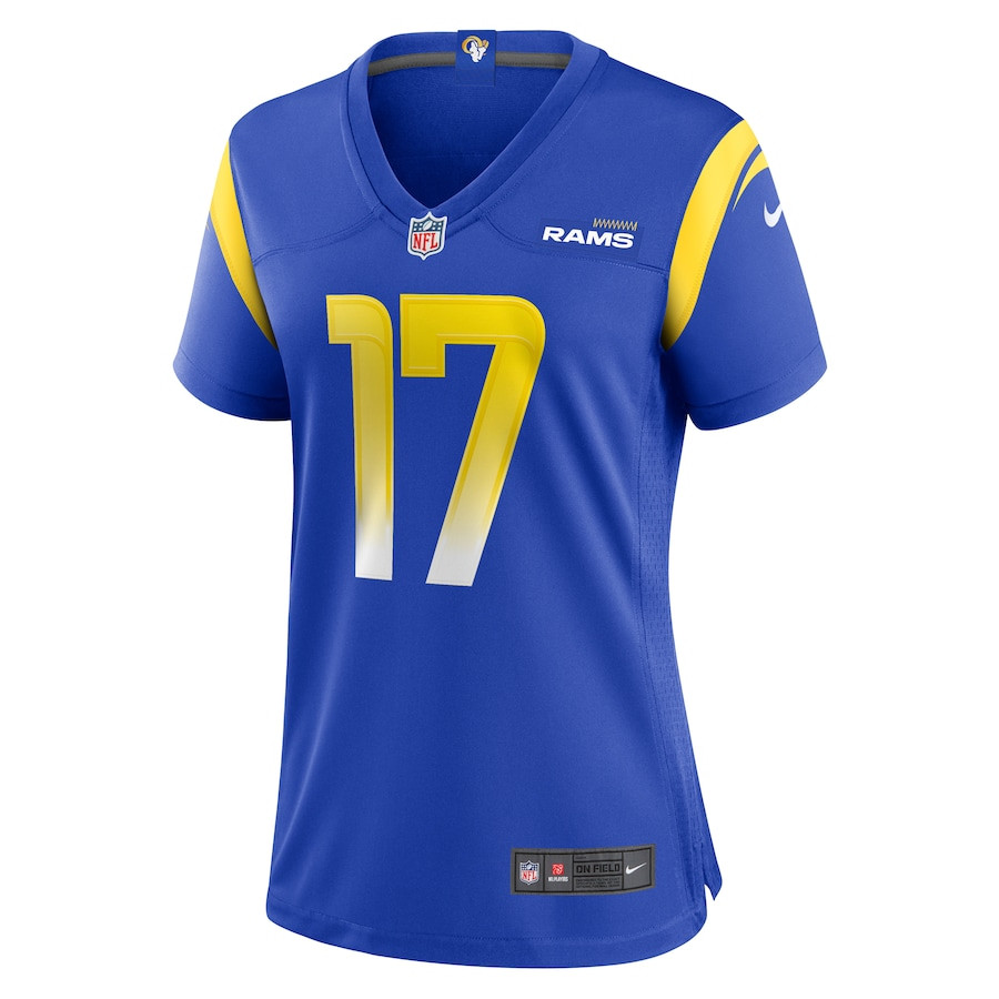 Baker Mayfield Los Angeles Rams Women’s Game Player Stitched Jersey – Royal