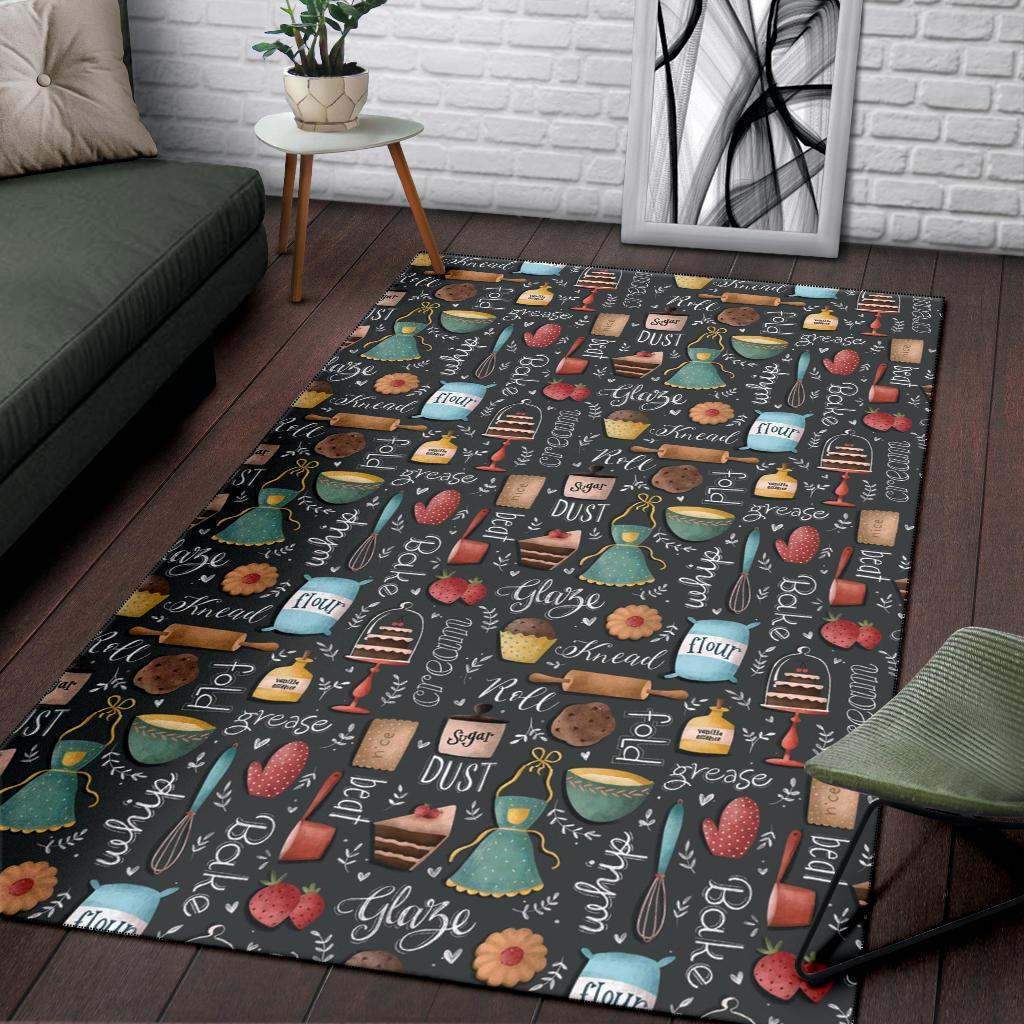 Baking Items Limited Edition Rectangle Rug