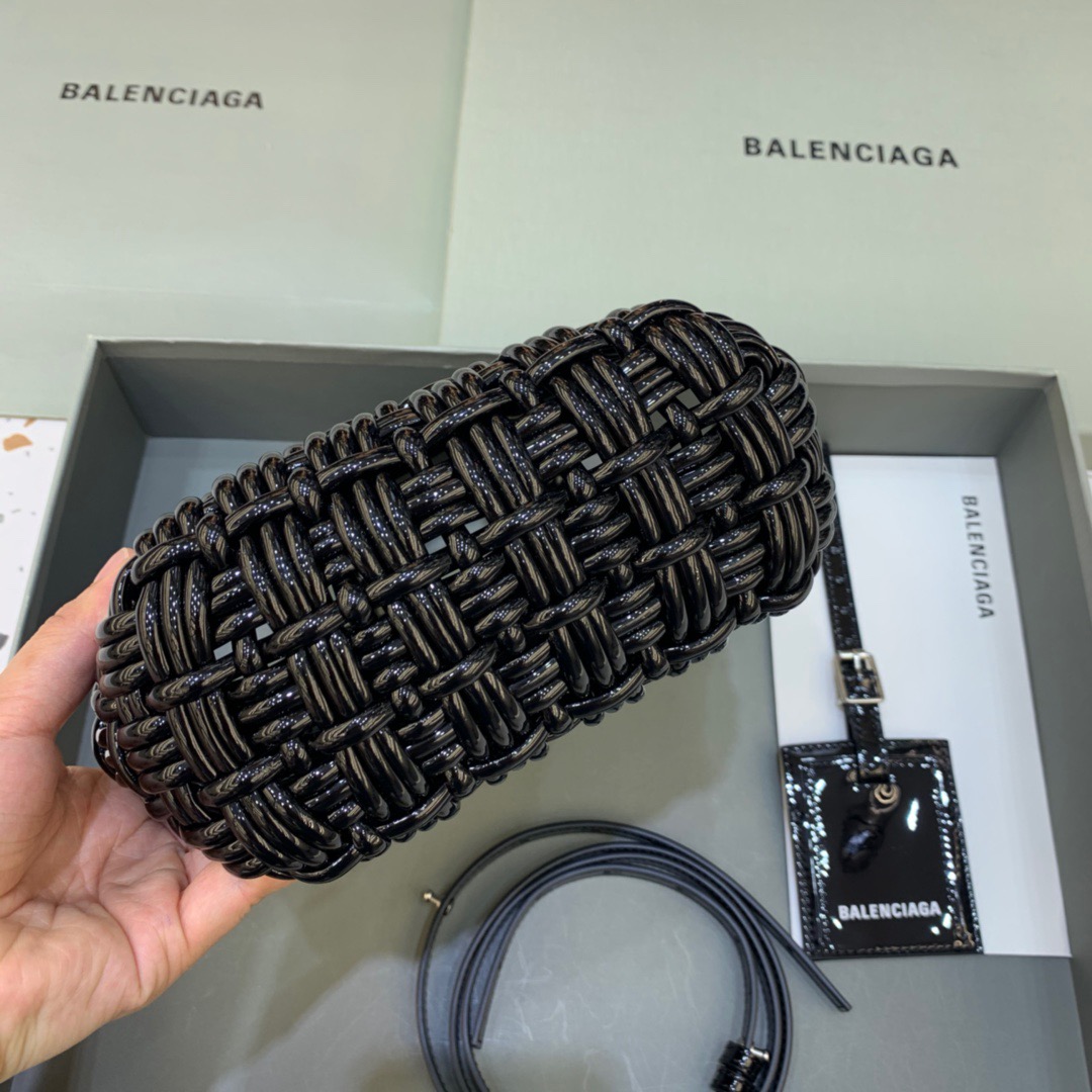Balenciaga Bistro XS Basket With Strap In Black , For Women, Women’s Bags 16.1in/41cm 6713422IE2Y1000