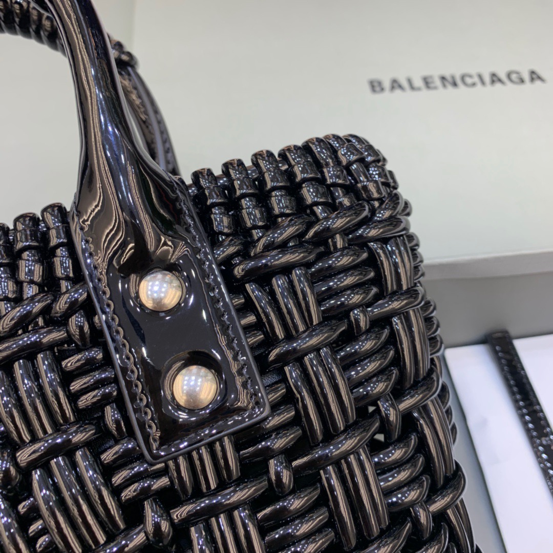 Balenciaga Bistro XS Basket With Strap In Black , For Women, Women’s Bags 16.1in/41cm 6713422IE2Y1000