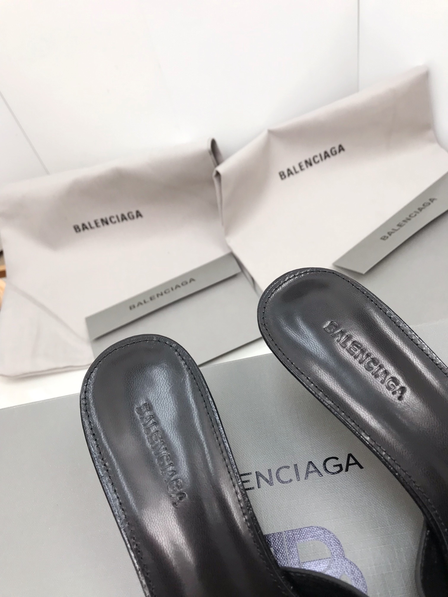 Balenciaga Cagole Sandal Black For Women 694350WAD4E1081