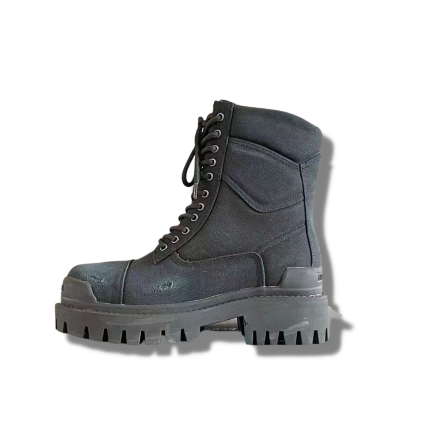 Balenciaga Combat Boots Grey For Women 694060 W2H11-3300