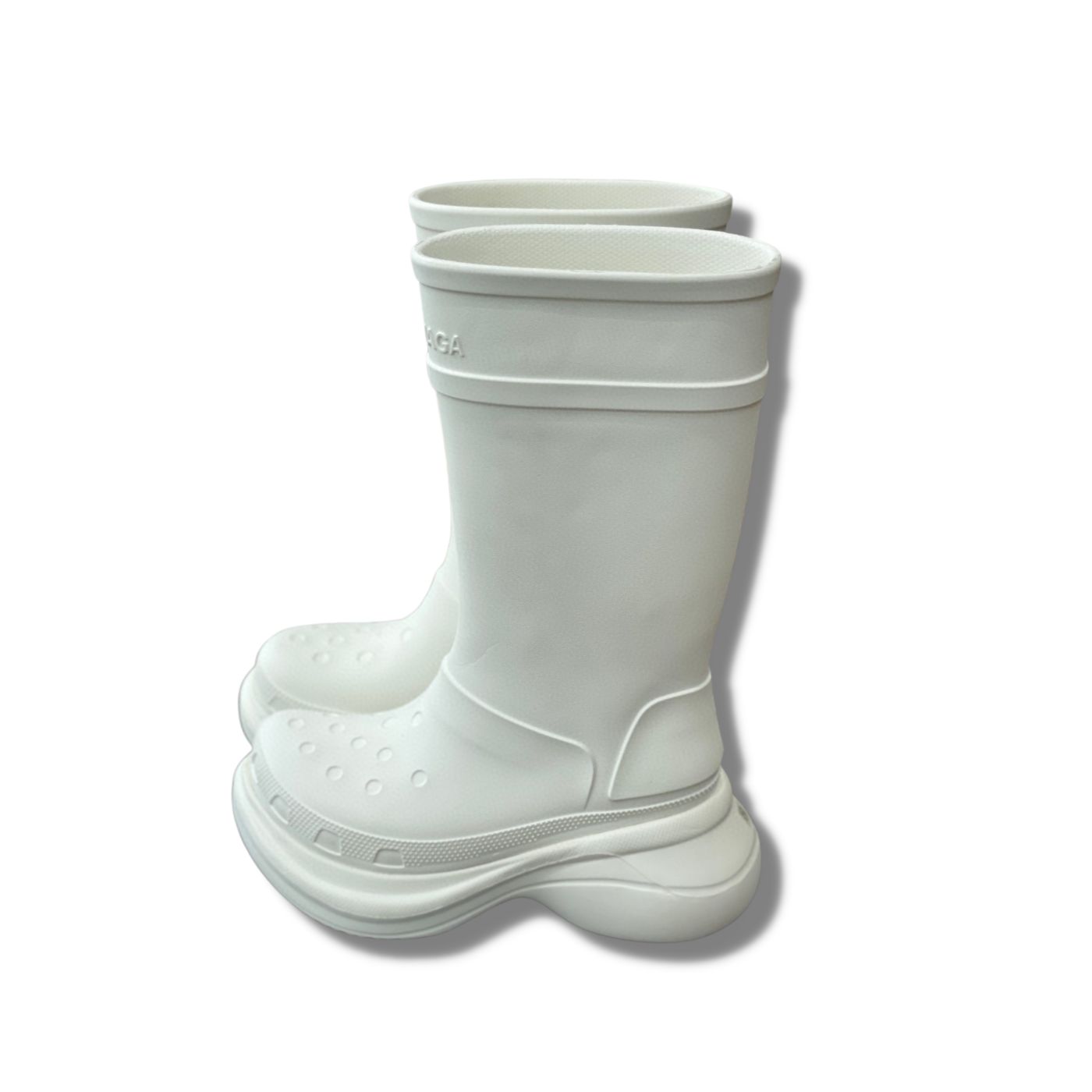 Balenciaga Crocs Boot White For Women