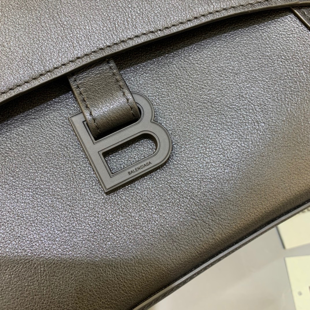 Balenciaga Downtown Medium Shoulder Bag In Black, For Women, Women’s Bags 12.6in/32cm 67135429S171000