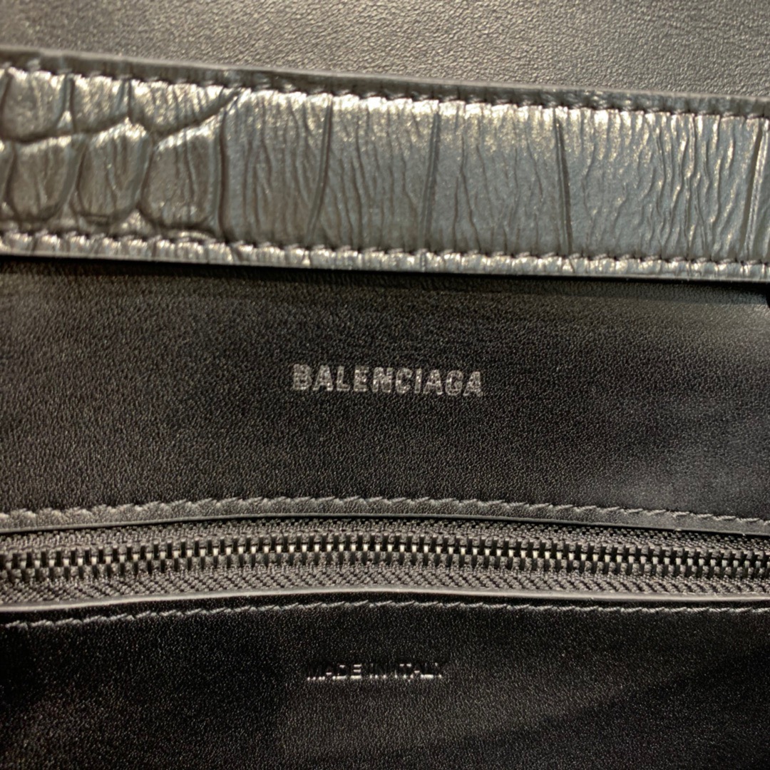 Balenciaga Downtown XS Shoulder Bag In Black, For Women, Women’s Bags 10in/25cm 67135523E871000