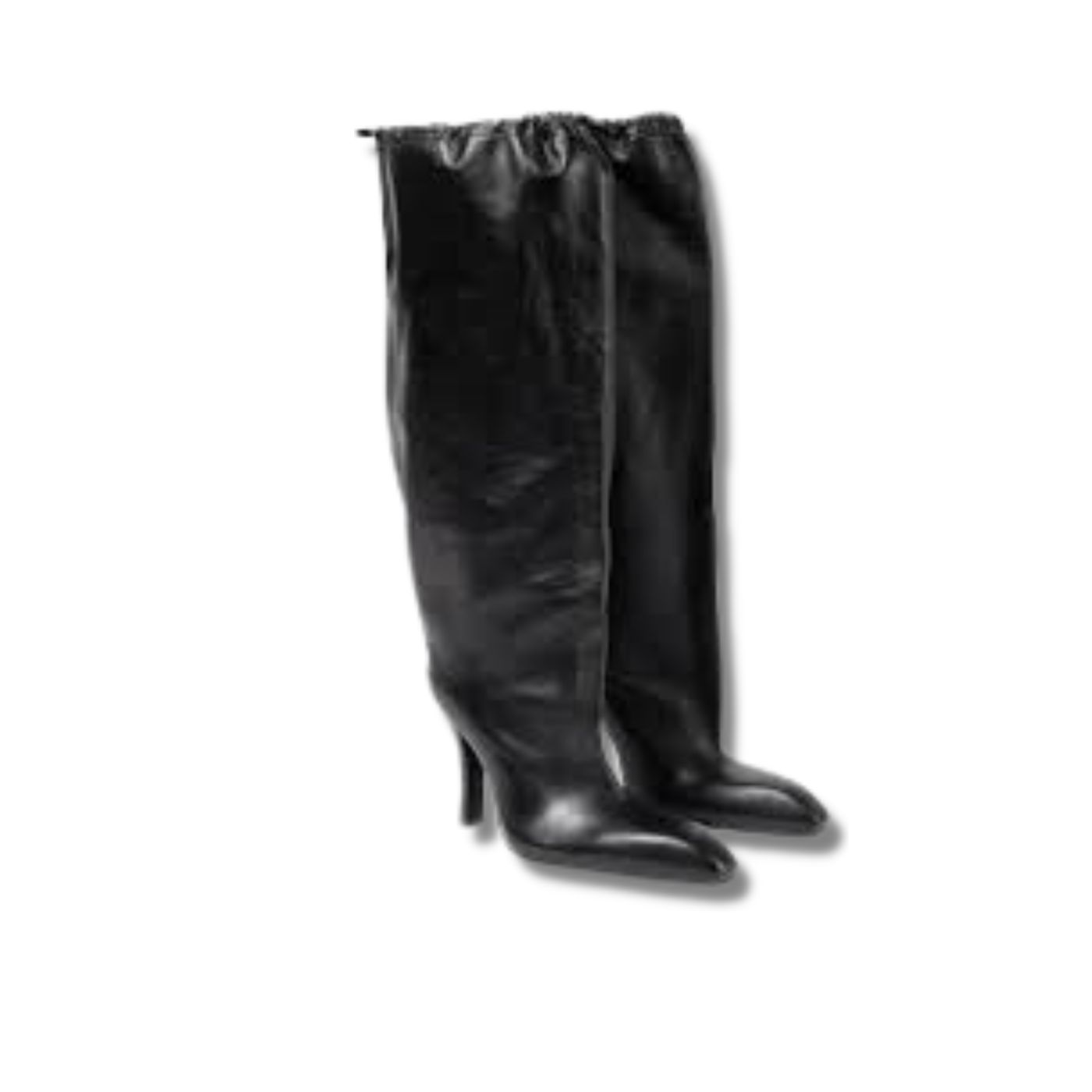 Balenciaga Falkon Pointed Toe Boots Black For Women 697408WBDH01000