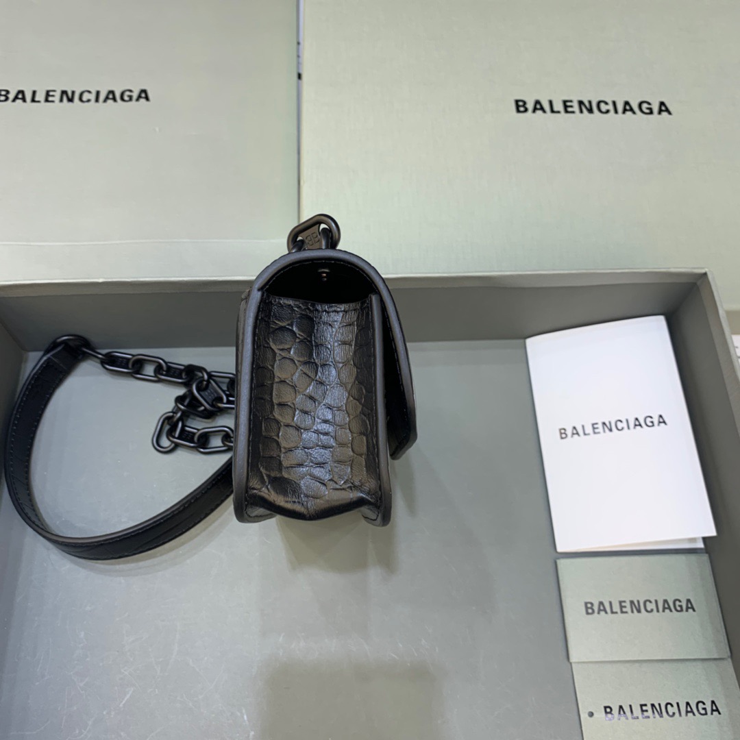 Balenciaga Gossip Small On Chain Shoulder Bag Black, For Women, Women’s Bags 7.4in/19cm