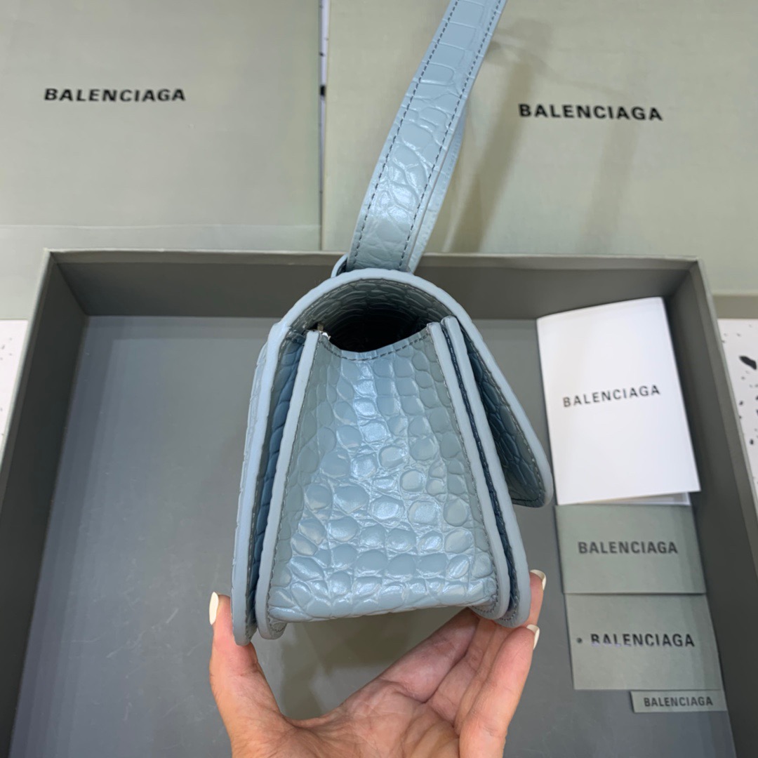Balenciaga Gossip Small Shoulder Bag Blue, For Women, Women’s Bags 9.1in/23cm