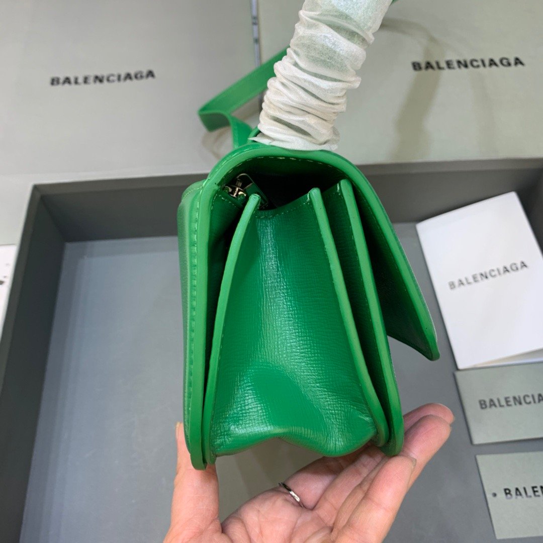 Balenciaga Gossip Small Shoulder Bag Green, For Women, Women’s Bags 9.1in/23cm