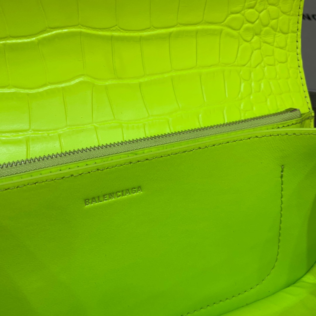 Balenciaga Gossip Small Shoulder Bag Green Neon, For Women, Women’s Bags 9.1in/23cm