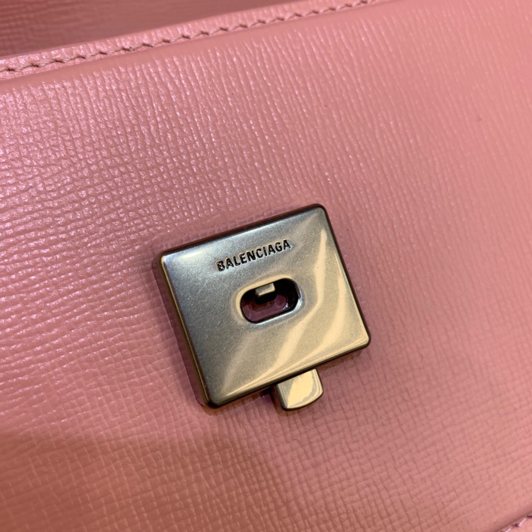 Balenciaga Gossip Small Shoulder Bag Light Pink, For Women, Women’s Bags 9.1in/23cm