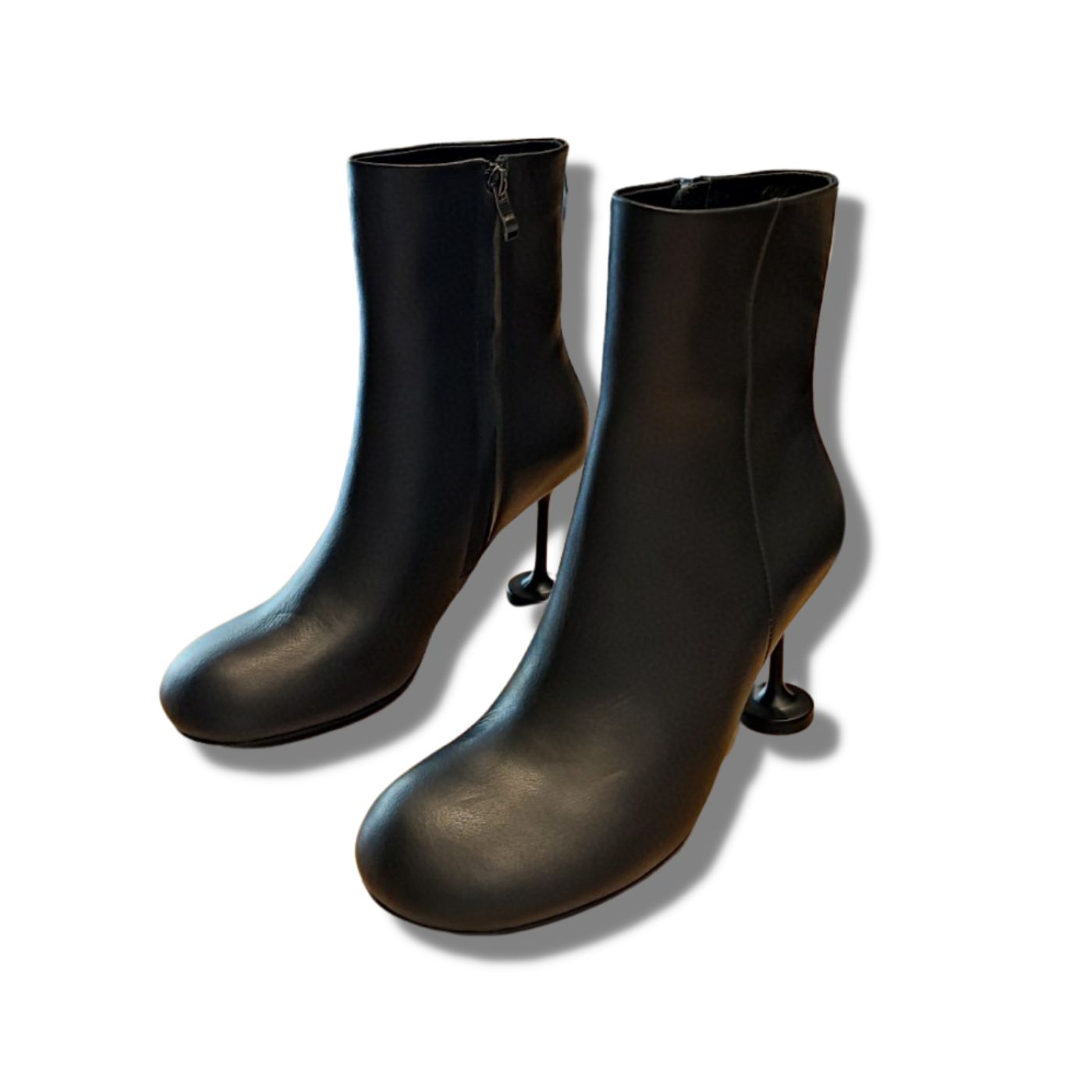 Balenciaga Lady 90mm Ankle Boots Black For Women