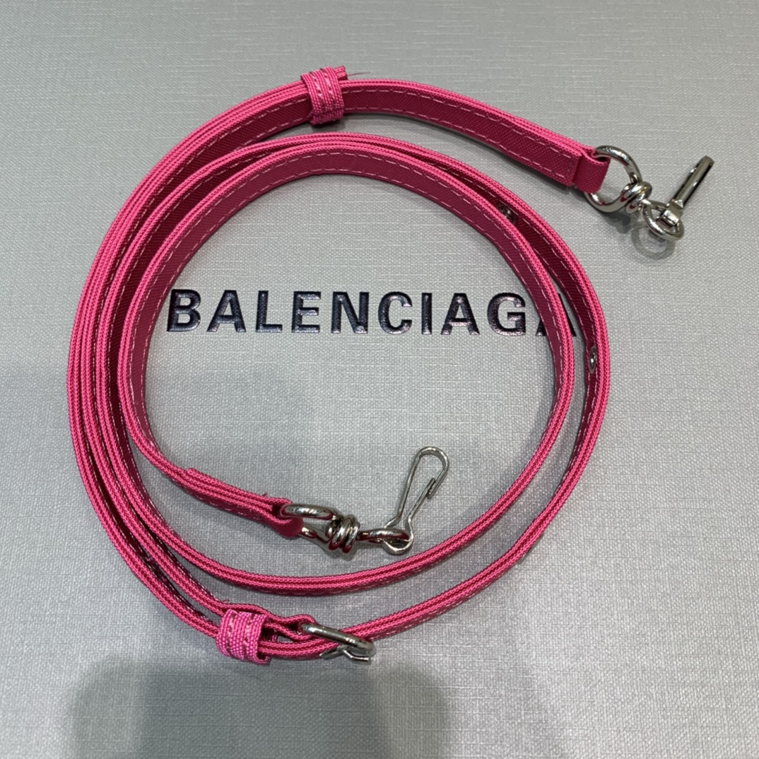 Balenciaga Le Cagole Medium Bucket Bag In Dark Pink, For Women, Women’s Bags 7in/18cm