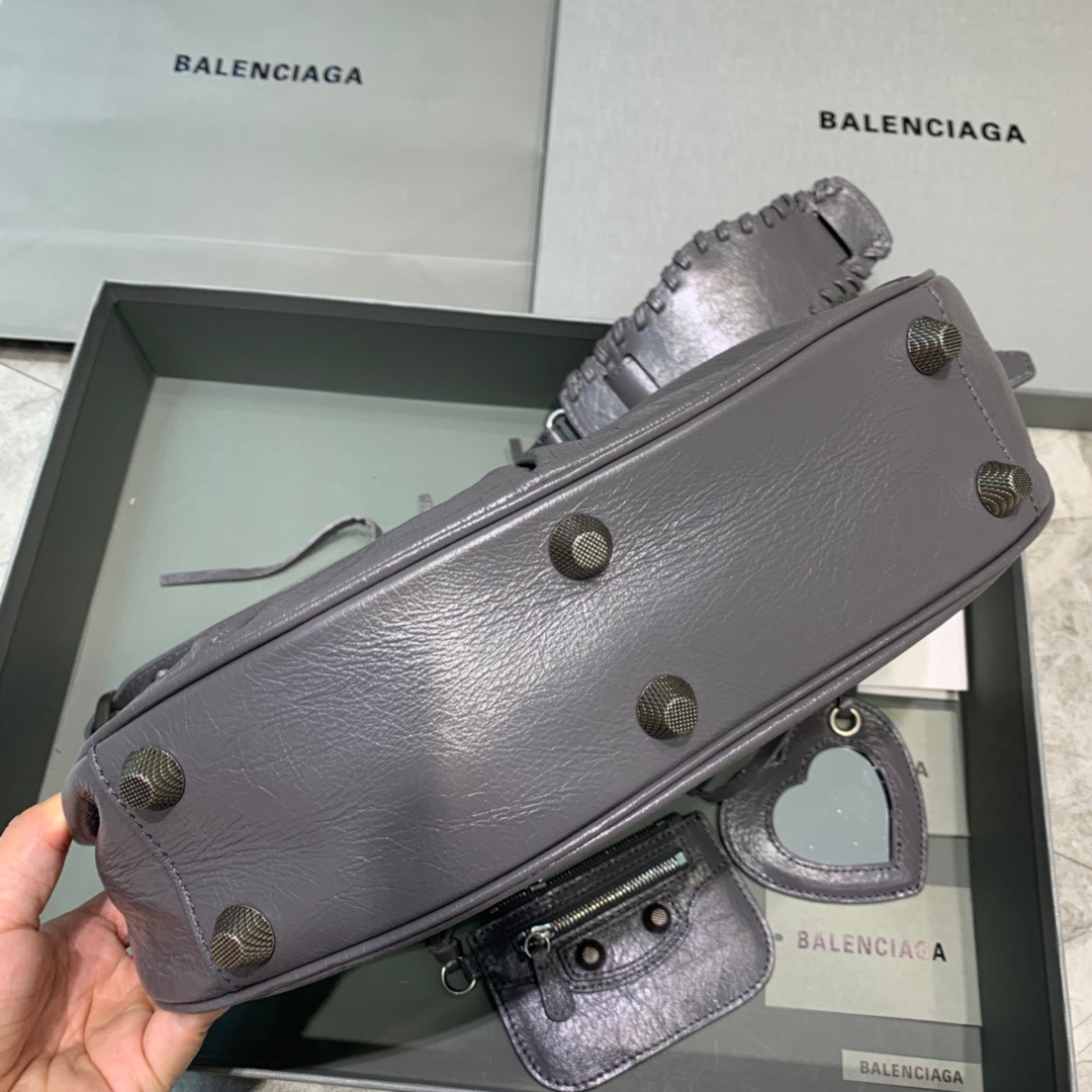 Balenciaga Le Cagole XS Shoulder Bag In Gray, For Women, Women’s Bags 13in/33cm
