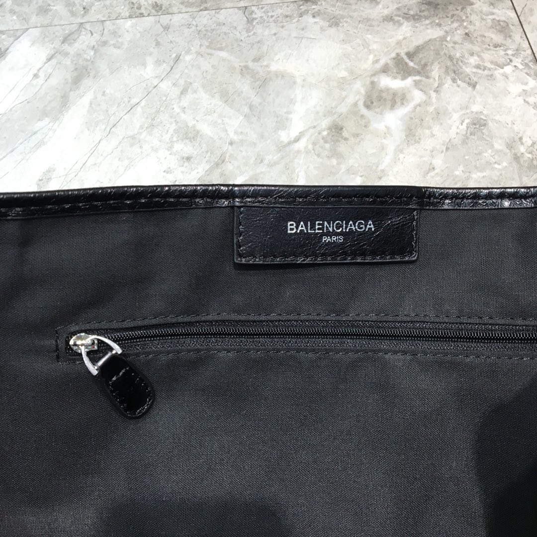 Balenciaga Navy Medium Cabas Tote Bag In Black, For Women, Women’s Bags 14.1in/36cm