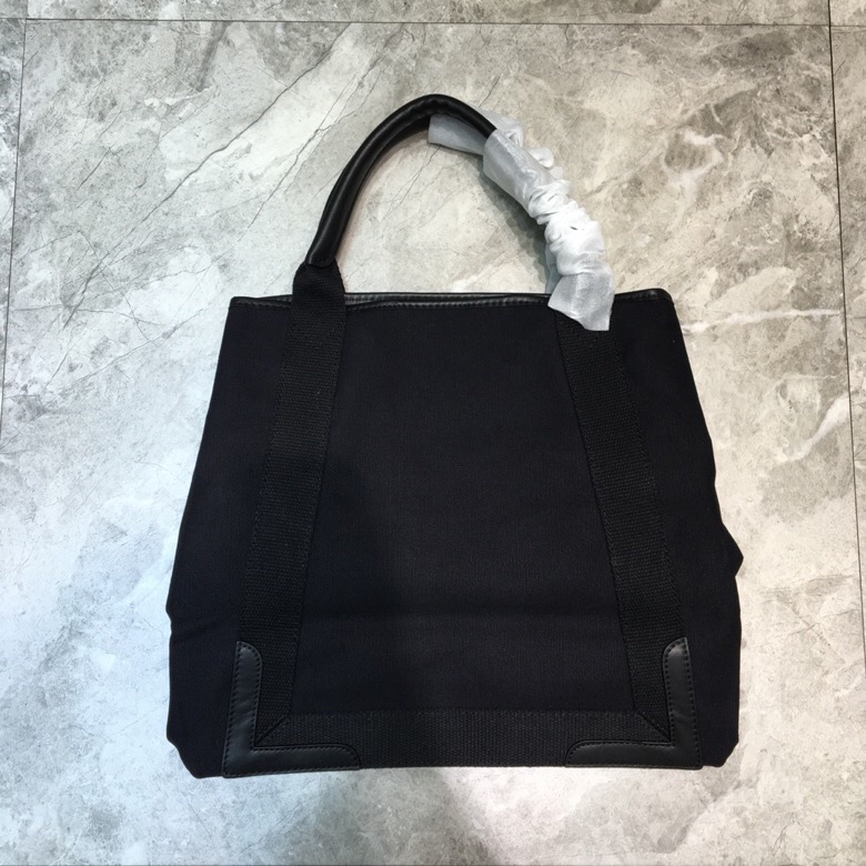 Balenciaga Navy Medium Cabas Tote Bag In Black, For Women, Women’s Bags 14.1in/36cm