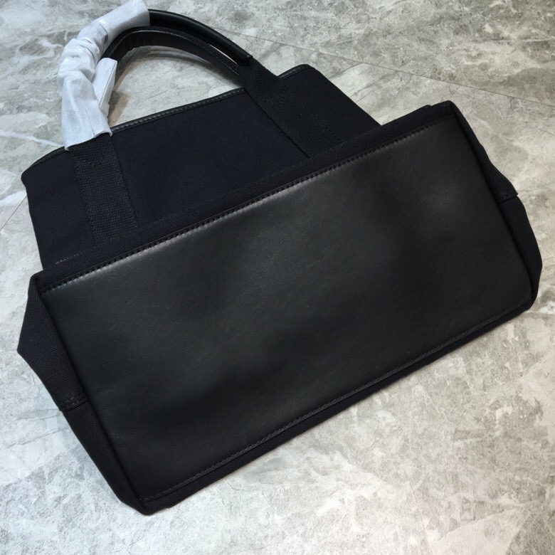 Balenciaga Navy Medium Cabas Tote Bag In Black, For Women, Women’s Bags 14.1in/36cm