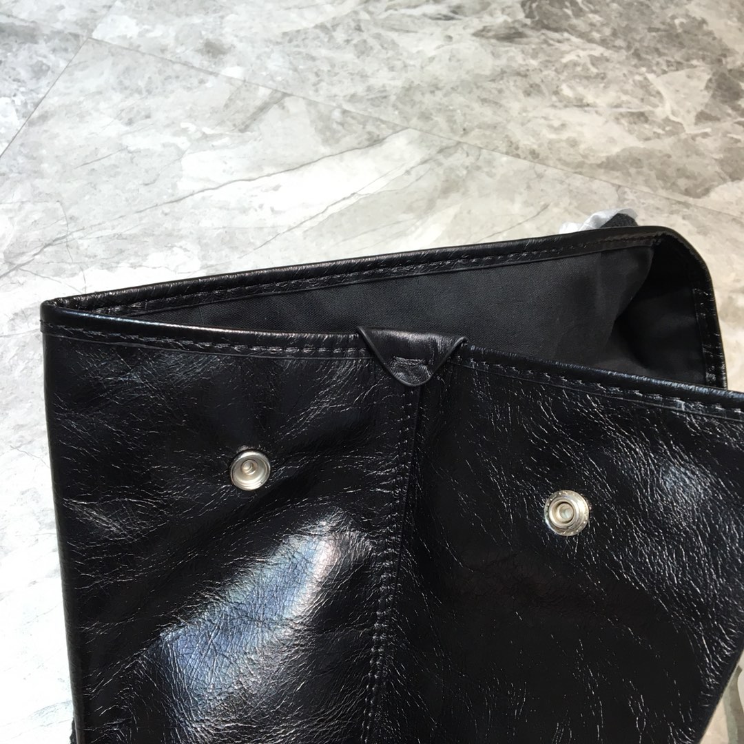 Balenciaga Navy Medium Cabas Tote Bag In Black, For Women, Women’s Bags 14.1in/36cm