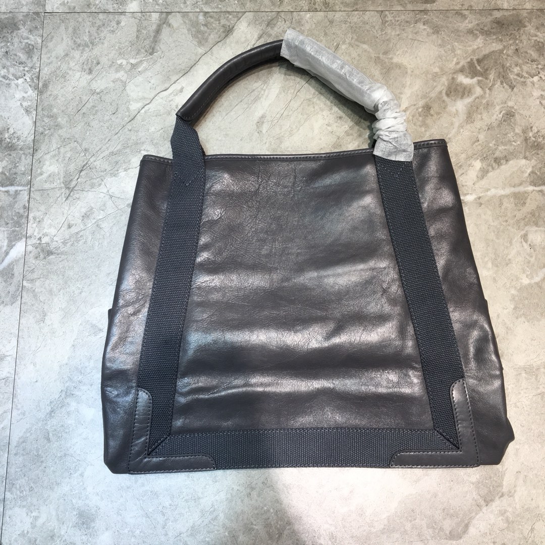 Balenciaga Navy Medium Cabas Tote Bag In Gray, For Women, Women’s Bags 14.1in/36cm