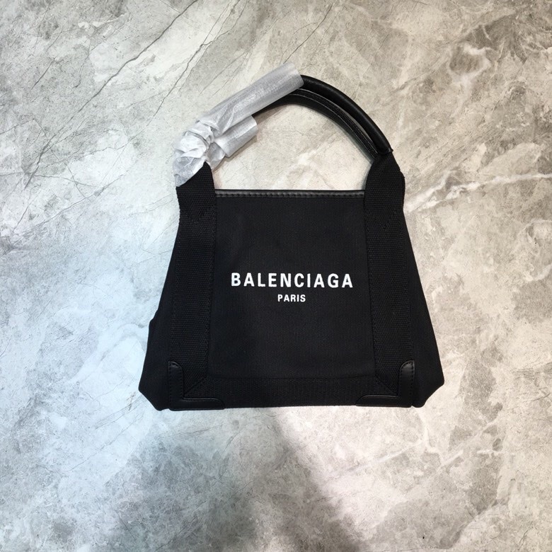 Balenciaga Navy XS Tote Bag In Black, For Women, Women’s Bags 12.6in/32cm 3903462HH3N1000