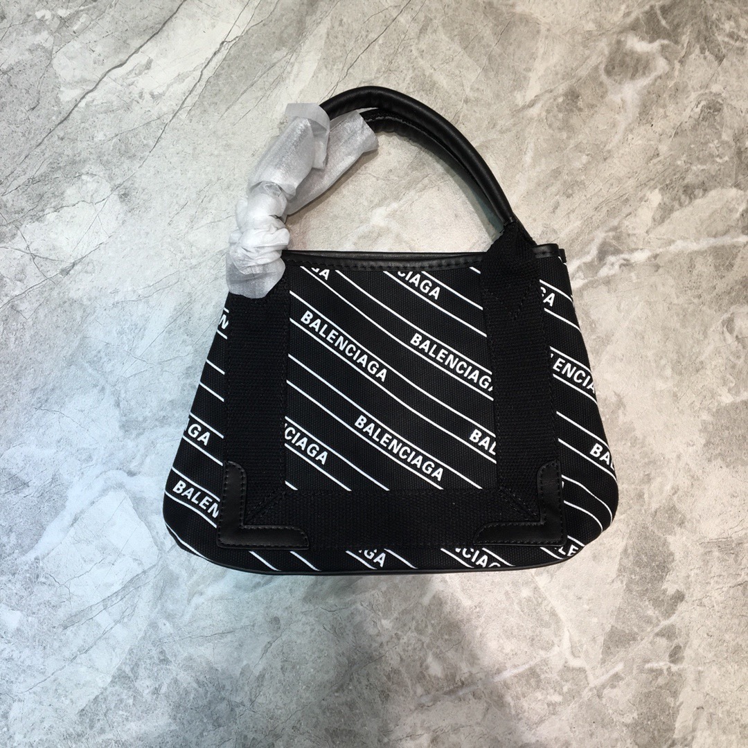 Balenciaga Navy XS Tote Bag In Black, For Women, Women’s Bags 12.6in/32cm