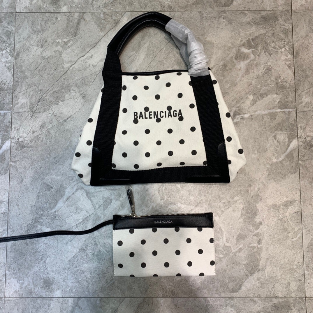 Balenciaga Navy XS Tote Bag In Black, For Women, Women’s Bags 12.6in/32cm