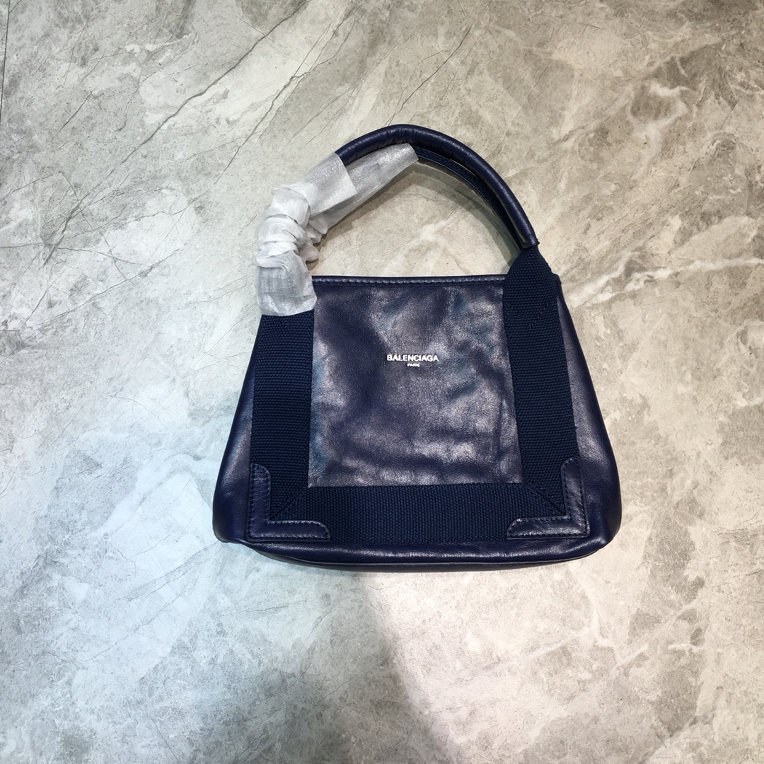 Balenciaga Navy XS Tote Bag In Blue, For Women, Women’s Bags 12.6in/32cm