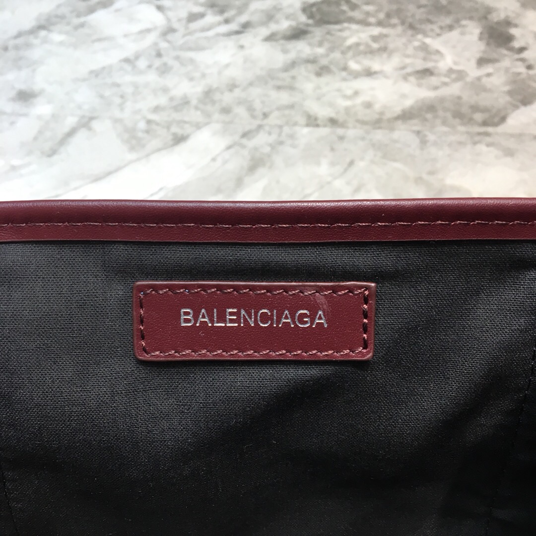 Balenciaga Navy XS Tote Bag In Dark Red, For Women, Women’s Bags 12.6in/32cm