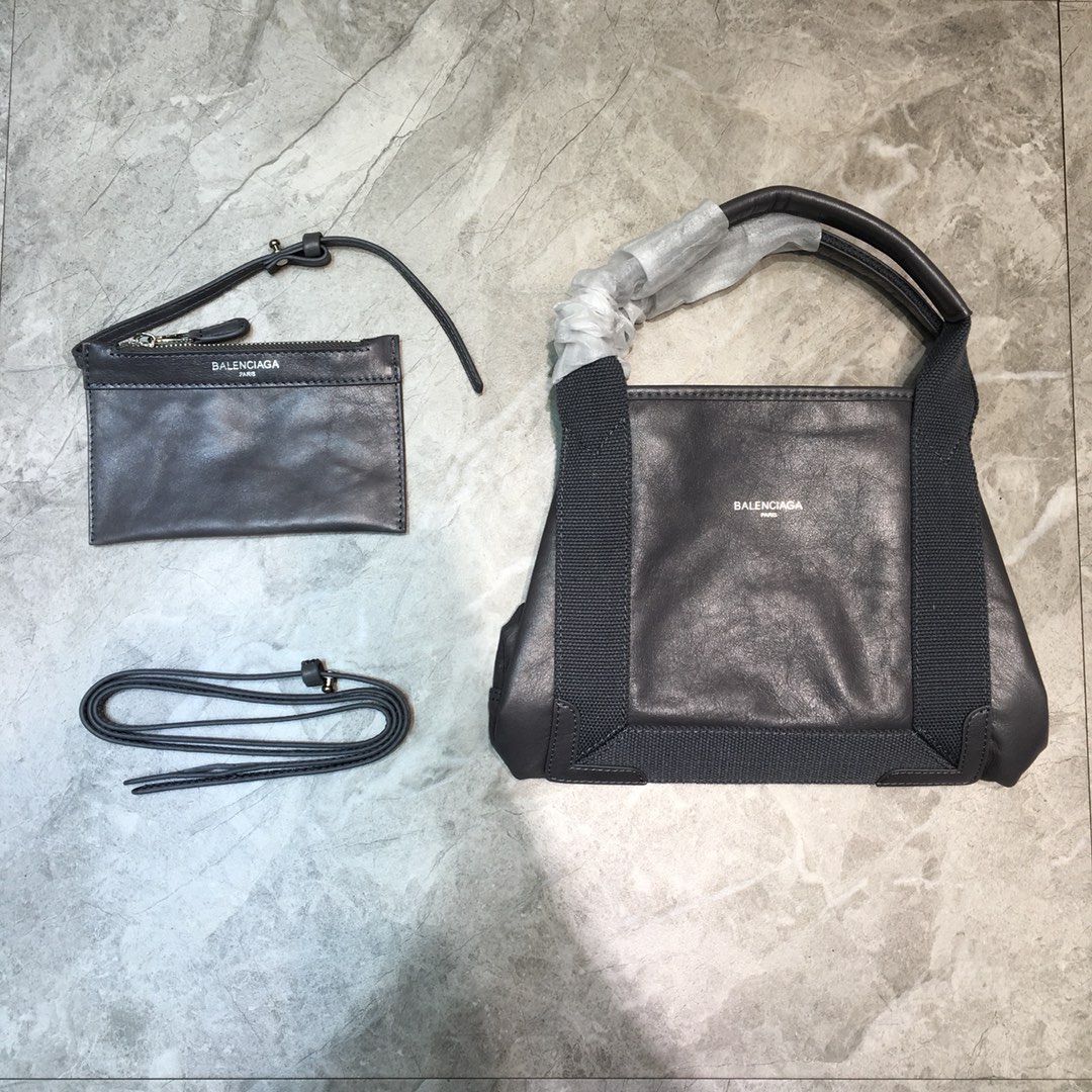 Balenciaga Navy XS Tote Bag In Gray, For Women, Women’s Bags 12.6in/32cm