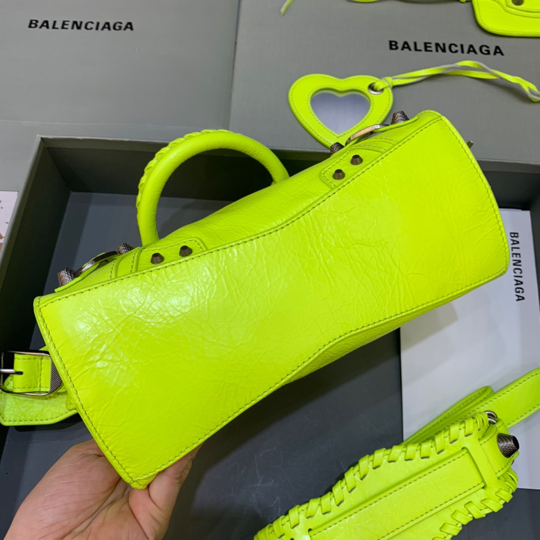 Balenciaga Neo Cagole XS Handbag In Light Green, For Women, Women’s Bags 10.2in/26cm