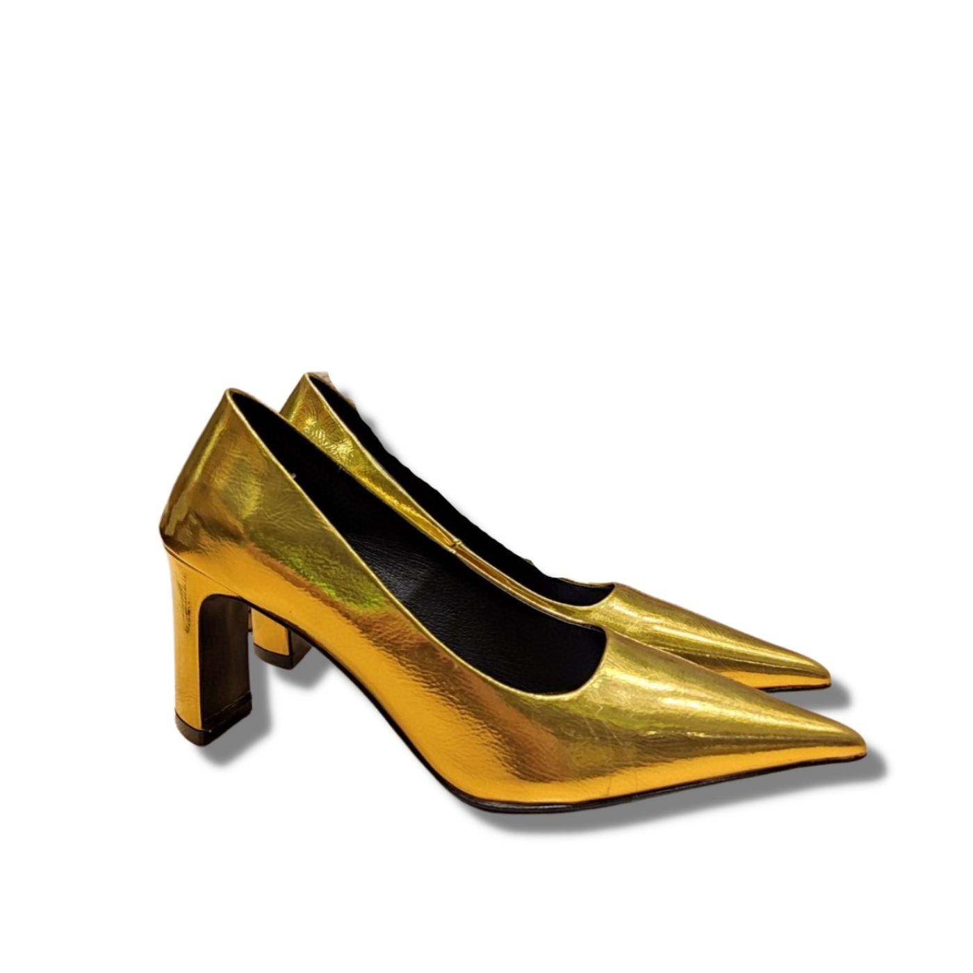 Balenciaga Odeon Pump Gold For Women